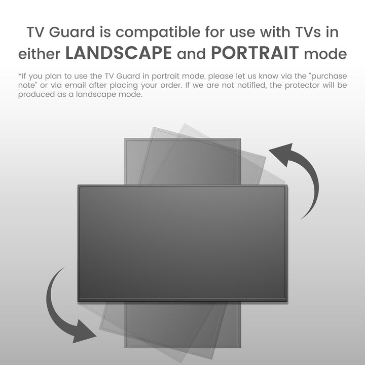 TV Screen Protector for Flat and Curved Shape Screen – TV Guard